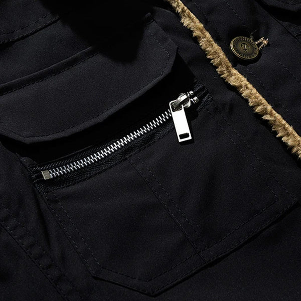 Gilet weste - isolierte damen-außenjacke mit kunstschafs-futter