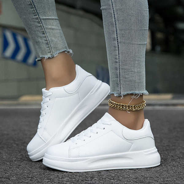 Dä damen sneakers – stilvolle weisse low-top trainer