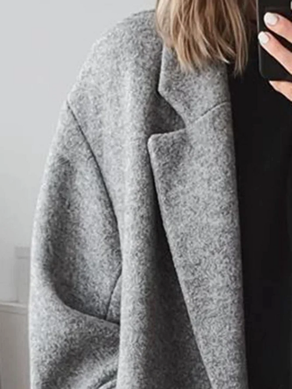 Wintermantel - schicker, oversized damenmantel für wärme und stil