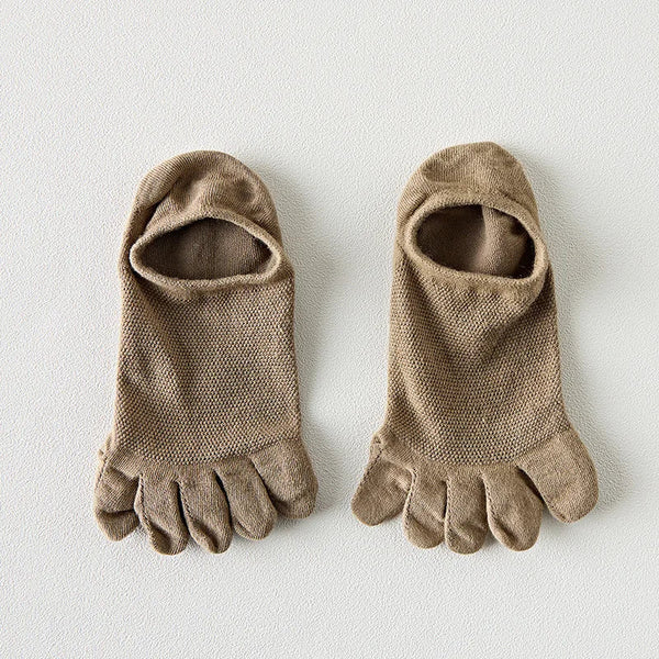 5-teilige zehensocken kollektion - einzigartige baumwoll-zehensocken für damen