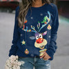 Weihnachtspullover – Festlicher Damenpullover mit funkelndem Baumdesign