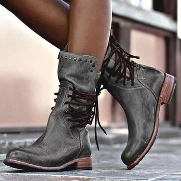 stiefel – robustes Kunst und rutschsichere Sohle