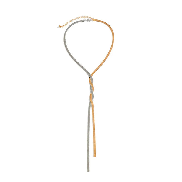 Elegante Lange Halskette - Damen Statement Schmuck