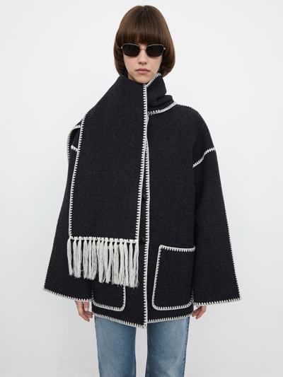Eleganter mantel für Damen – Oversize Wintermantel mit Schickem Schalkragen