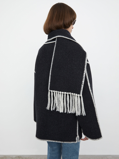 Eleganter mantel für Damen – Oversize Wintermantel mit Schickem Schalkragen