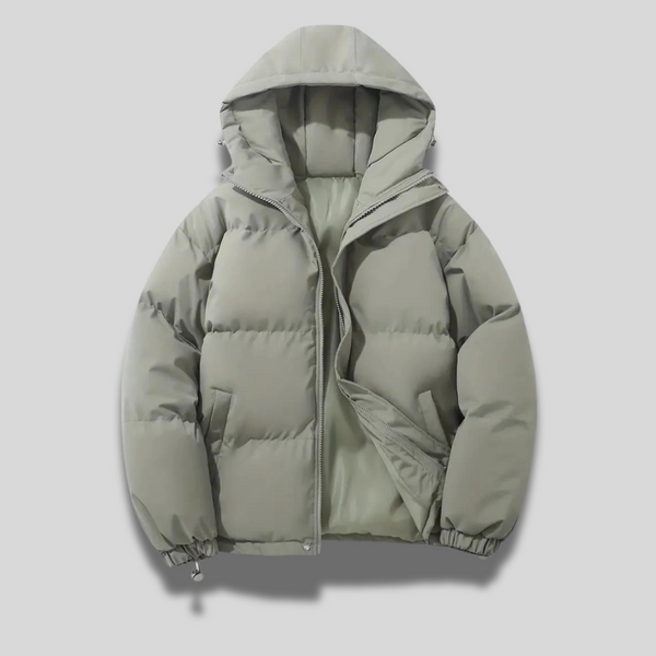 Puffjacke mit kapuze - stilvolle winterjacke für ladies