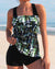 Tankini-oberteil - schicke damen-bademode mit anpassbarem sitz