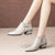 Knöchelstiefel – stilvolle Damenschuhe aus Kunst mit seitlichem Reißverschluss