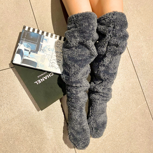 Flauschige beinwärmer - weiche und gemütliche damenmode