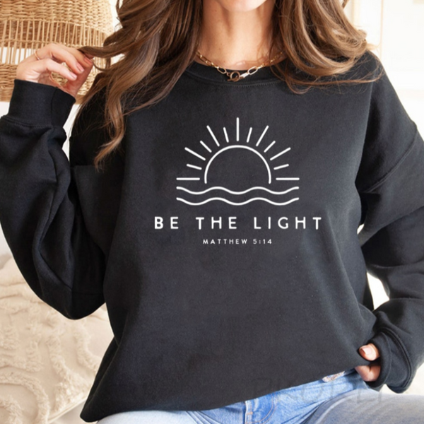 SoulWear Be The Light Pullover – Inspirierender Damen-Sweater mit lässigem Schnitt