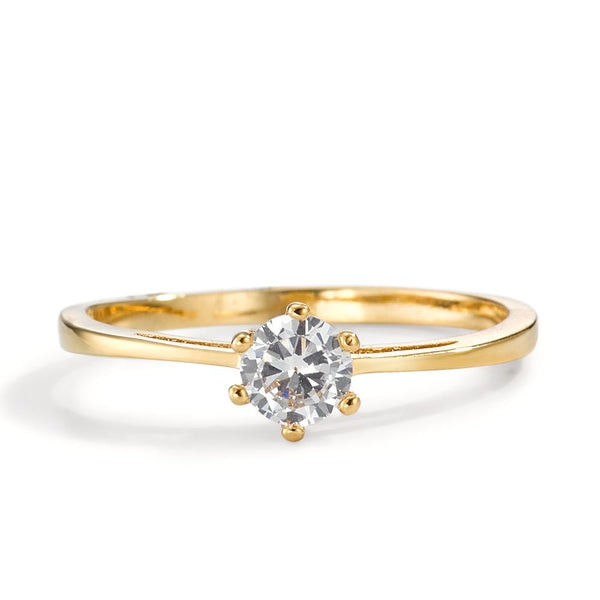 Solitaire Ring – Zeitloses Damen Verlobungsband mit Zirkonia