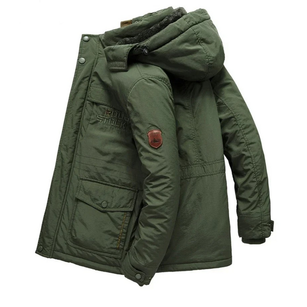 Parka-jacke - robuste, fleecegefütterte oberbekleidung für herren