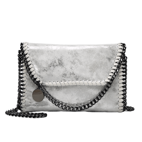 Crossbody tasche - schicke damenhandtasche mit kettendetail