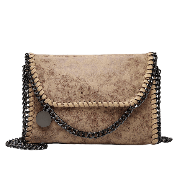 Crossbody tasche - schicke damenhandtasche mit kettendetail