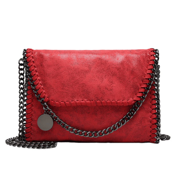 Crossbody tasche - schicke damenhandtasche mit kettendetail