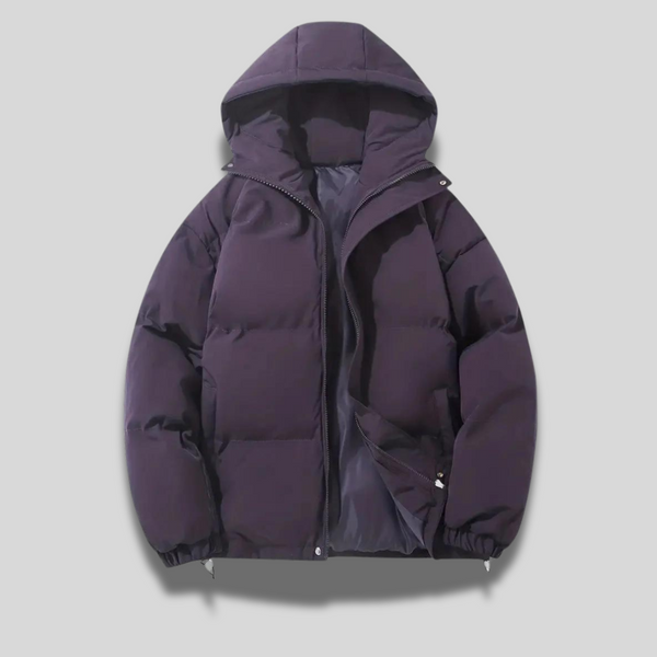 Puffjacke mit kapuze - stilvolle winterjacke für ladies