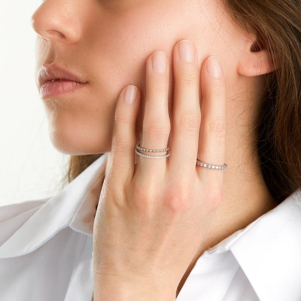 Hochzeitsring – Elegantes Eternity Band für Damen
