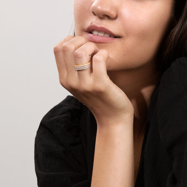 Ewigkeitsring – Stilvoller Ring mit Zirkonia für Damen