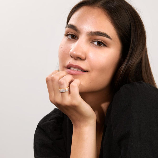 Ewigkeitsring – Stilvoller Ring mit Zirkonia für Damen