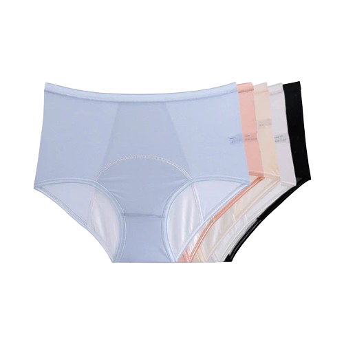 Hochgeschnittene slips - 5er pack gemütliche damen-unterwäsche