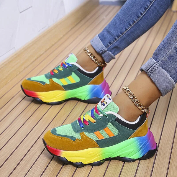 Damen orthopädischi Sneakers – Unterstützend und stilvoll