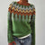 Strickpullover – handgemachter damen-jumper mit geometrischem design