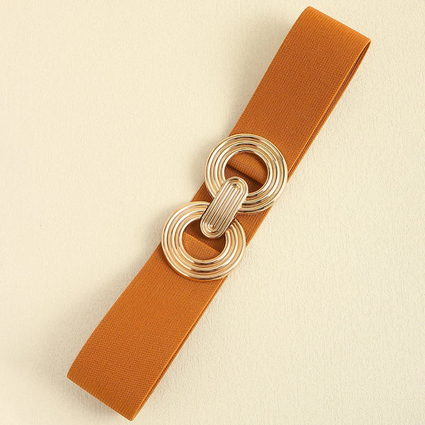 Breiter elastischer Gürtel - stilvolles Damenaccessoire