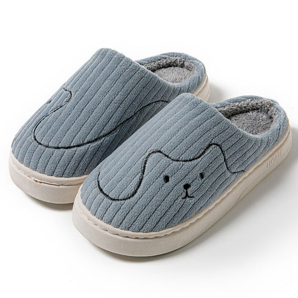 Warme Pantoffeln – Damen Hausschuhe mit süssem Tiermotiv und weichem Futter