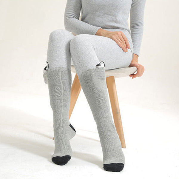 Wiederaufladbare beheizte socken - warm und gemütlich für damen
