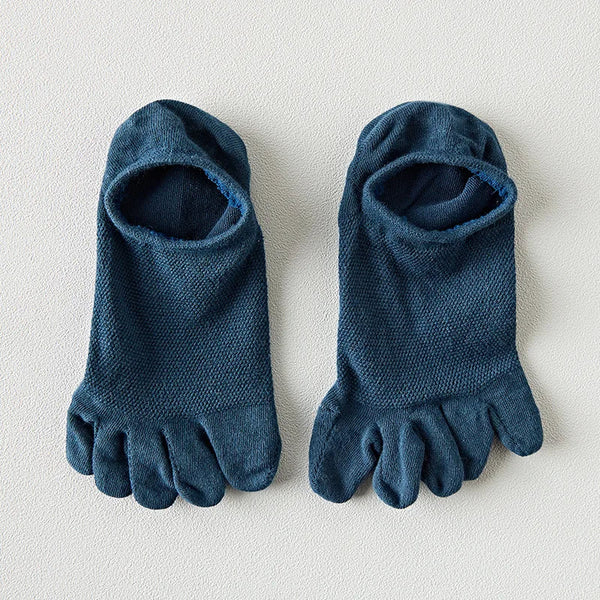 5-teilige zehensocken kollektion - einzigartige baumwoll-zehensocken für damen