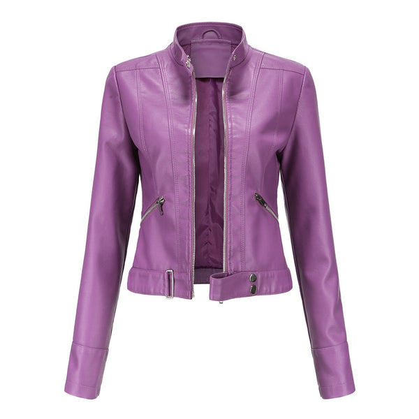 Faux bikerjacke – schicke motorradjacke für damen