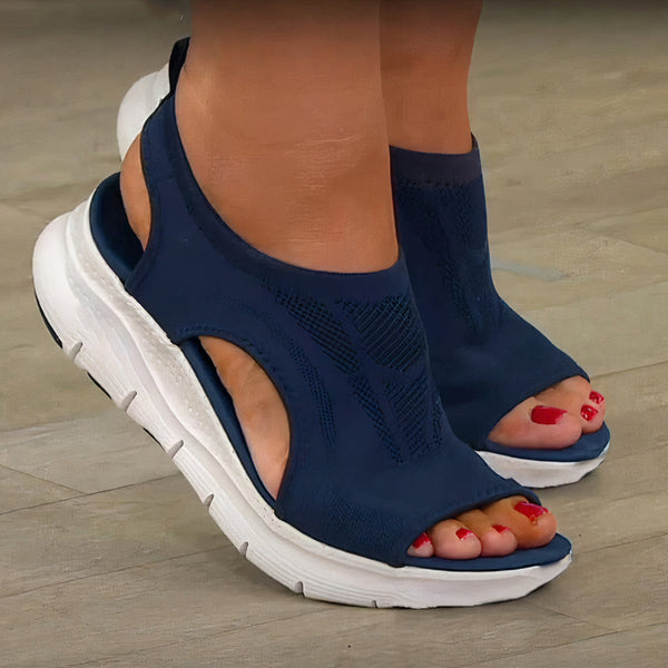 Orthopädischi sandalen für frauen - offene zehen mit unterstützender passform