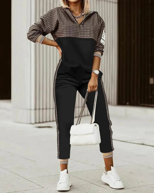 2-teiliger tracksuit - modisch und gemütlich für damen