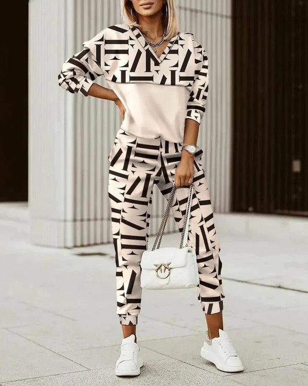2-teiliger tracksuit - modisch und gemütlich für damen