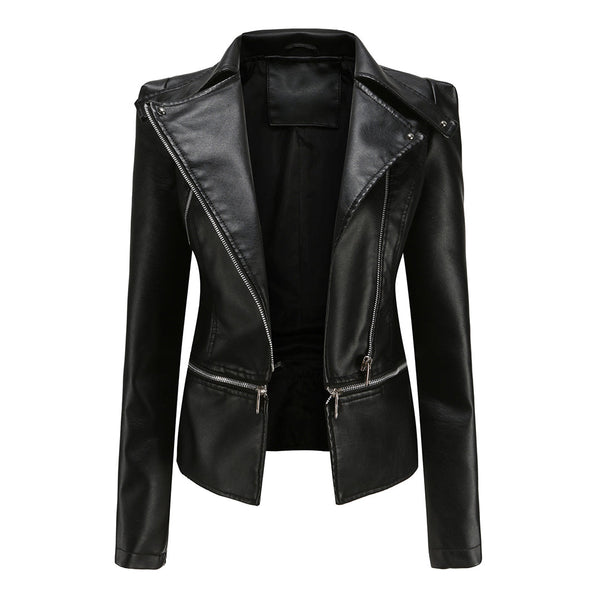 Bikerjacke – Damenjacke mit tailliertem Design