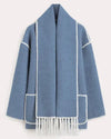 Eleganter mantel für Damen – Oversize Wintermantel mit Schickem Schalkragen