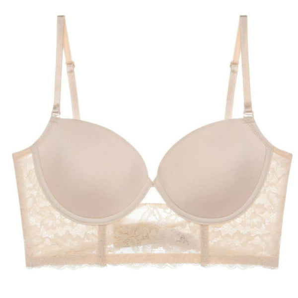 Spitzen-bralette - elegante rückenfreie damenunterwäsche