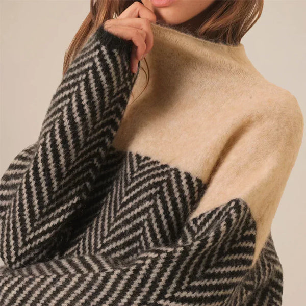 Rollkragenpullover - stilvoller strickpullover für damen