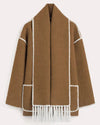 Eleganter mantel für Damen – Oversize Wintermantel mit Schickem Schalkragen
