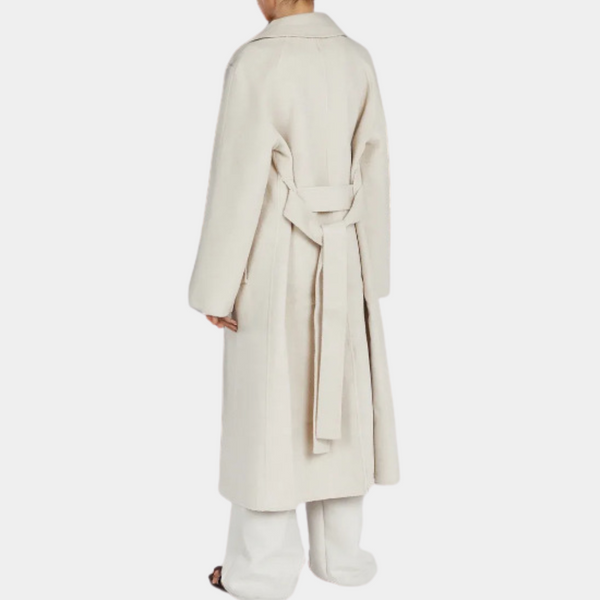 Lange trenchnä-mantel - elegante damenoberbekleidung