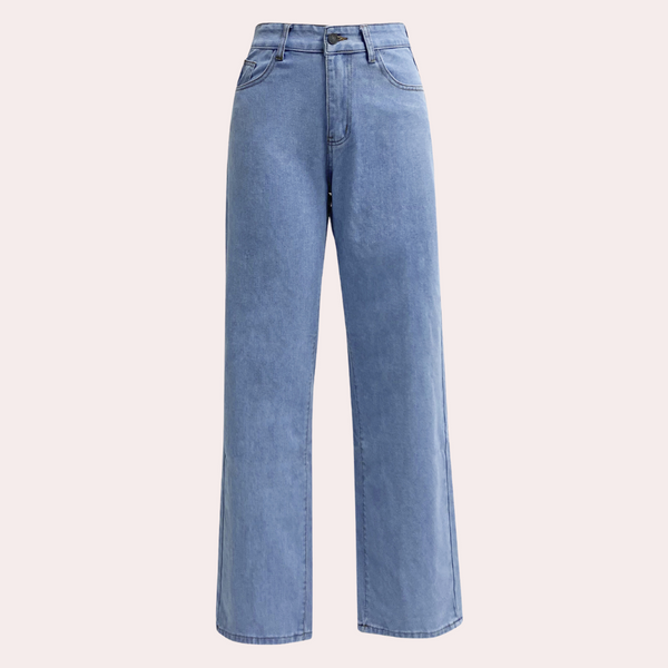 Baggy jeans – stilvolle hochtaillierte damenjeans