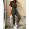 Overall - elegante damen cargo-jumpsuit