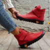 Damen outdoor stiefeletten - gemütliche schuhe