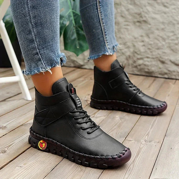 Damen outdoor stiefeletten - gemütliche schuhe