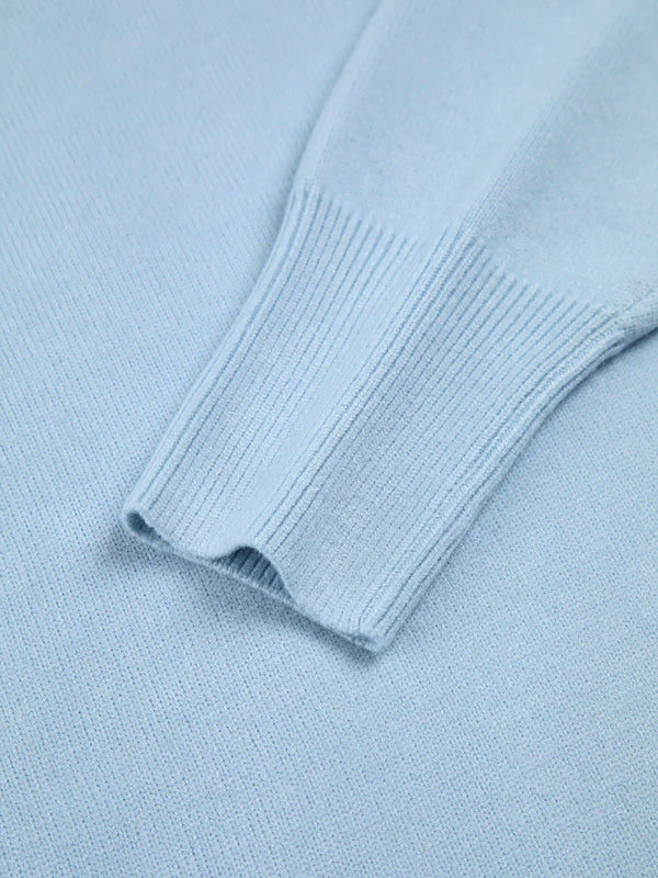 Übergrosse rollkragenpullover - gemütliche damen strickjacke