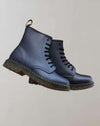 Stiefeletten aus Kunst – hochgeschnittene Damenschuhe
