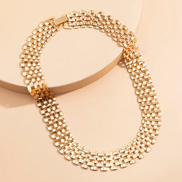 Mehrsträngige Kette - Elegante Geschichtete Damenchoker