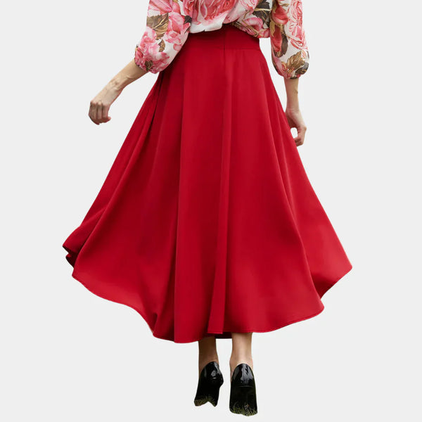 Luftiger maxi-rock – eleganter damenrock