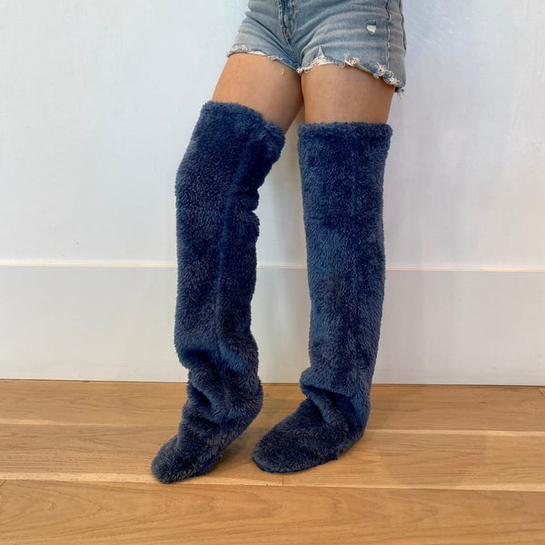 Flauschige beinwärmer - weiche und gemütliche damenmode