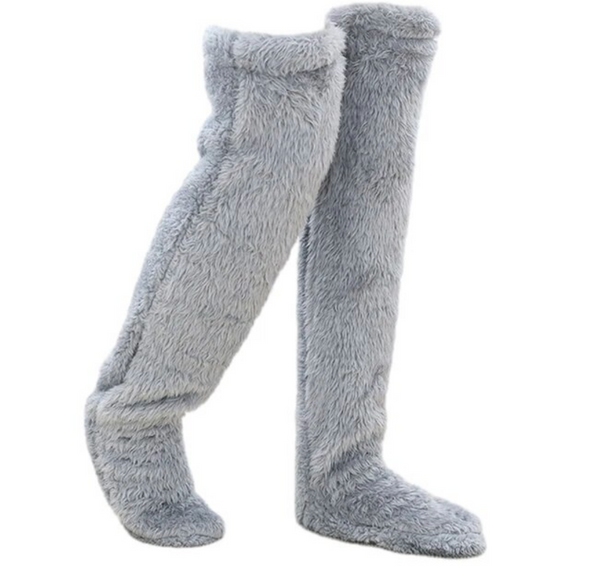 Flauschige beinwärmer - weiche und gemütliche damenmode